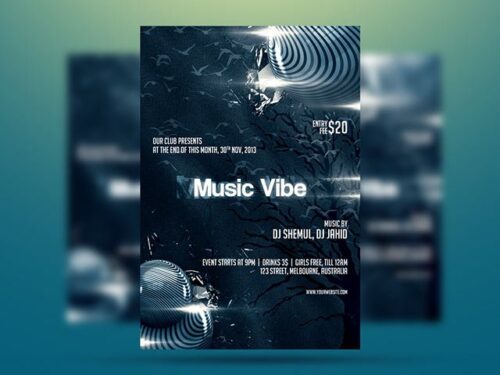 Flyer-of-Music-Vibe-1-1-1 Package Deal Bundle